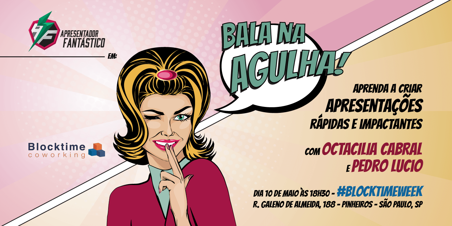 Workshop Bala na Agulha Workshop Bala na Agulha