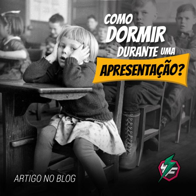 Como dormir durante uma apresentação?